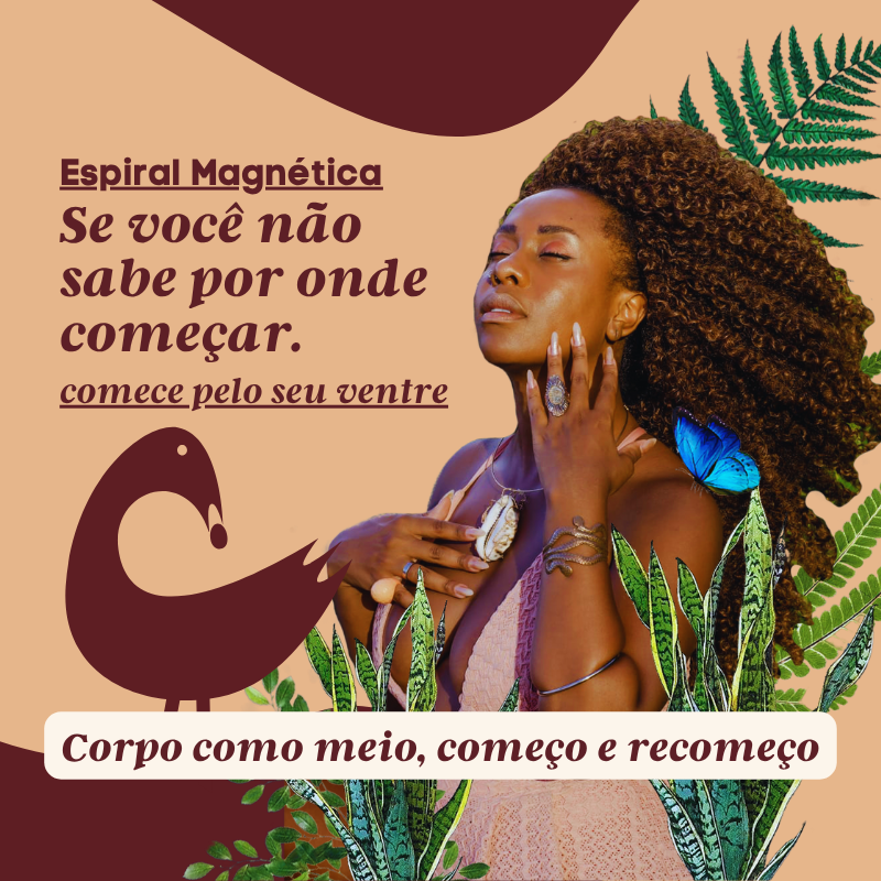 Combo Espiral Magnética - Corpo Como Meio, Começo e Recomeço